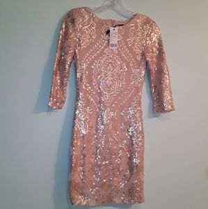Dress cream/gold